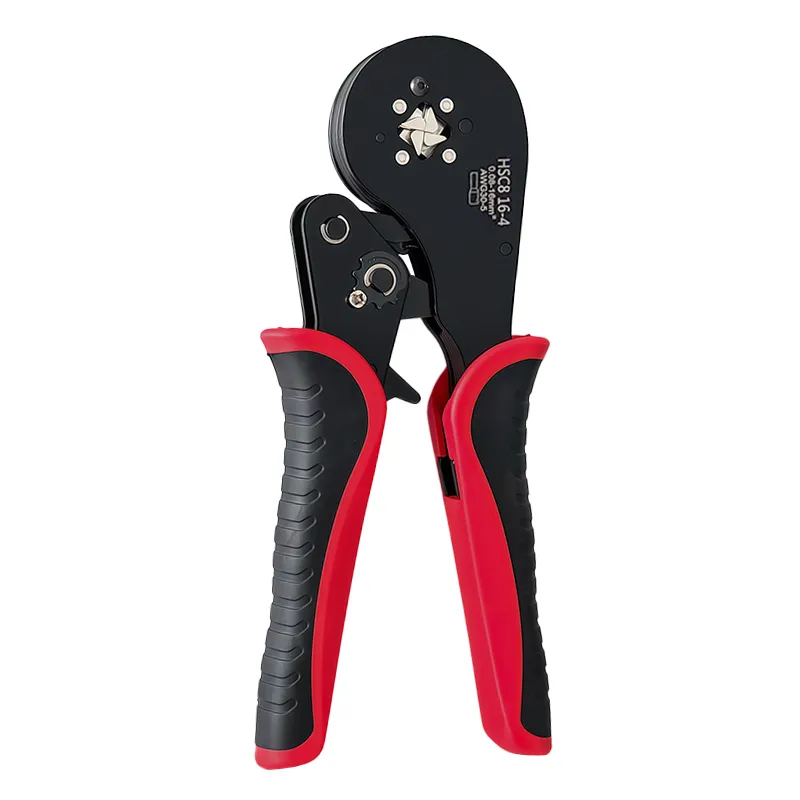 HSC8 16-4 Crimping Tool for Ferrules | Cold Press Pliers | 0.08-16mm² High Carbon Steel Crimper