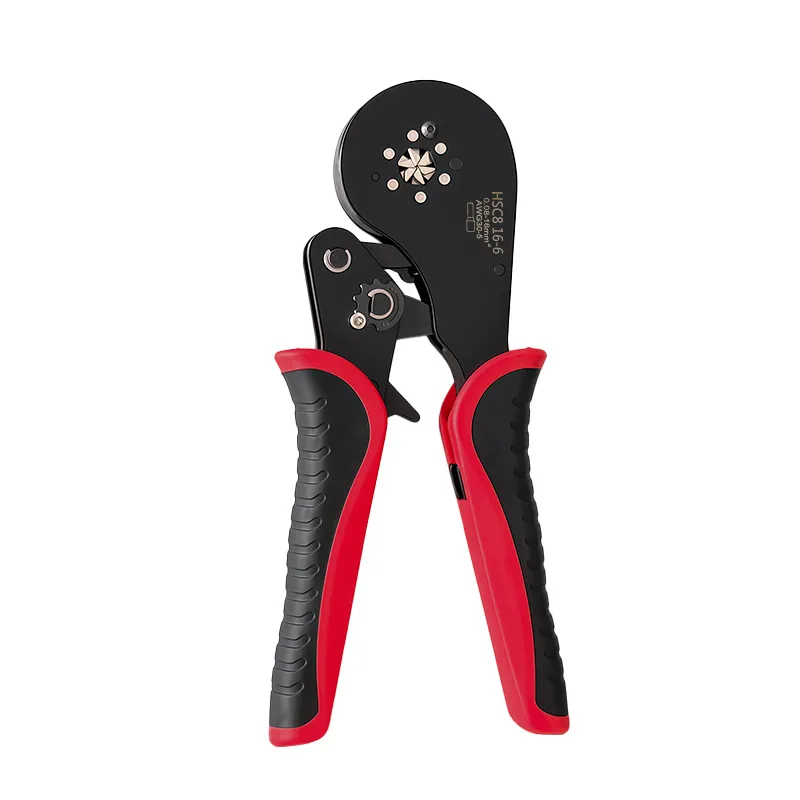 HSC8 16-8 Ferrule Crimping Tool | Cold Press Pliers | 0.08-16mm² High Carbon Steel Wire Crimper