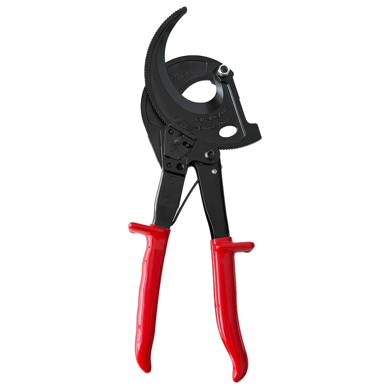 HS-520A Ratchet Cable Cutter – Heavy-Duty Handheld Wire Cutting Pliers for Copper & Aluminum Cables up to 340mm²