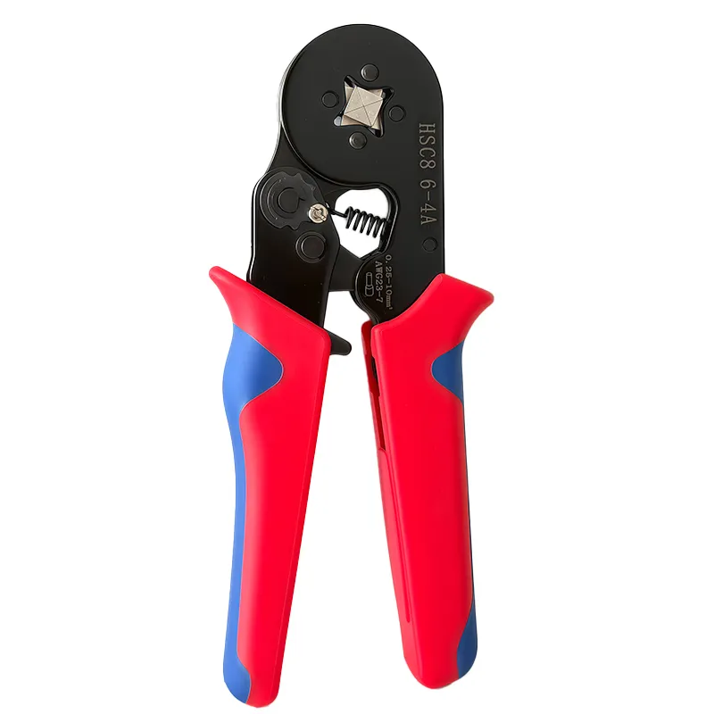 HSC86-4 Ferrule Crimping Tool Set – European Style Tube & Pin Terminal Crimper 0.25–10mm²