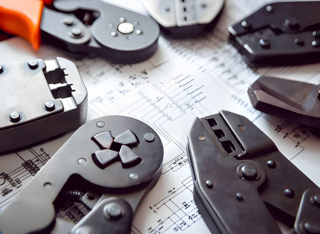 Electrical Crimping Pliers Electrical 22-10 AWG Tool